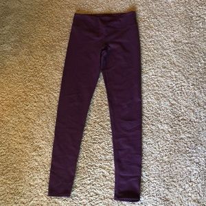 Fabletics deep purple workout legging